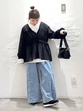 ピーコ✌︎さん（レディース・150cm）の春コーディネート