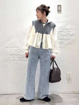 ピーコ✌︎さん（レディース・150cm）の春コーディネート