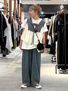 ピーコ✌︎さん(レディース・150cm)の春コーディネート