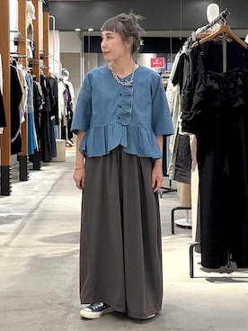 ピーコ✌︎さん(レディース・150cm)の夏コーディネート