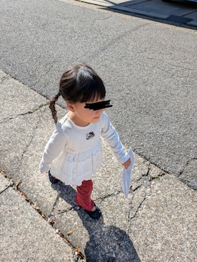 「Birthday（バースデイ）のアイテム」を使った、ちょこさん（キッズ・90cm）の秋コーディネート