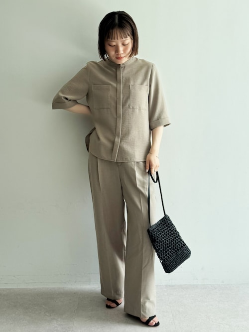 セール】《シワになりにくい》サマナチュラ リネンライクバンド
