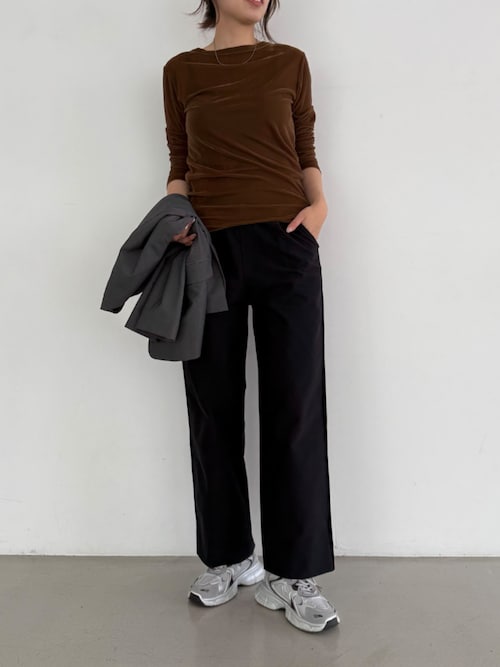 TEO ベロアTシャツ　SM 新品 セール】ベロアTシャツ（Tシャツ/カットソー）｜EVERYDAY I LIKE