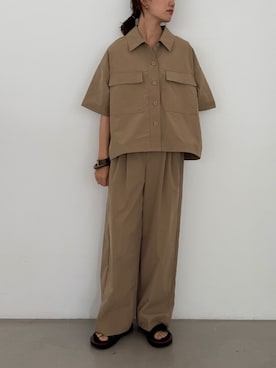 ECスタッフさん（レディース・164cm）の夏コーディネート