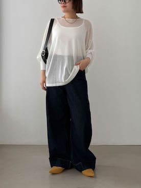 ECスタッフさん（レディース・154cm）の夏コーディネート