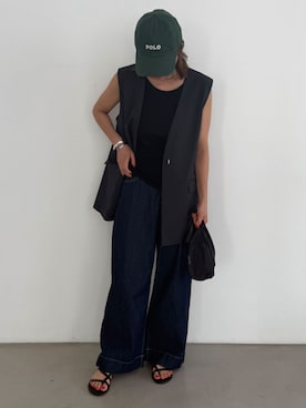 ECスタッフさん（レディース・165cm）の夏コーディネート