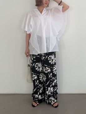 ECスタッフさん（レディース・154cm）の夏コーディネート