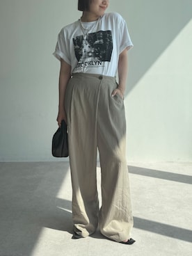 ECスタッフさん（レディース・154cm）の夏コーディネート