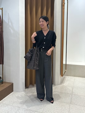 「Whim Gazette（ウィムガゼット）のアイテム（財布/小物）」を使った、gotoさん（レディース・159cm）の夏コーディネート