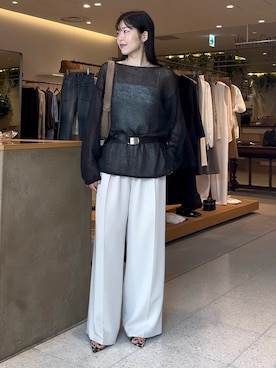 「スウェード」｜gotoさん（レディース・159cm）の春コーディネート