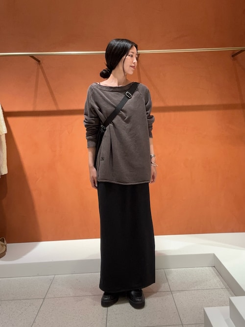 カットジョーゼットスリットスカート（スカート）｜Whim Gazette