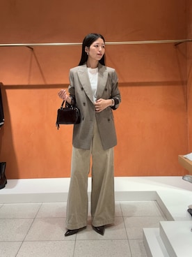 「ガンクラブチェック」｜gotoさん（レディース・159cm）の夏コーディネート