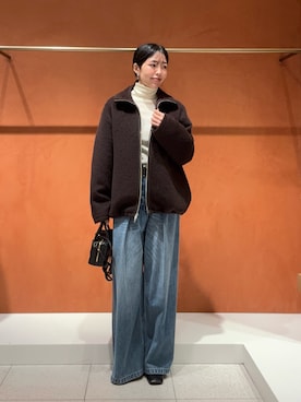 「アイテム（ブルゾン）」を使った、gotoさん（レディース・159cm）の秋コーディネート