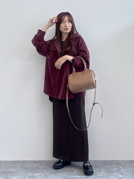 「アイテム（ローファー）」を使った、cossyさん（レディース・155cm・30代）の夏コーディネート
