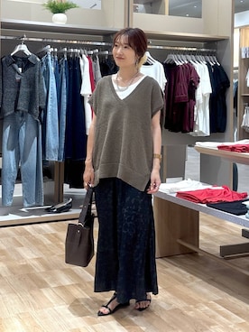 「アイテム（シュシュ）」を使った、cossyさん（レディース・155cm・30代）の夏コーディネート