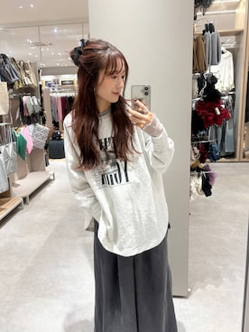 「アイテム（シュシュ）」を使った、cossyさん（レディース・155cm・30代）の秋コーディネート