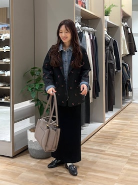 cossyさん（レディース・155cm）の冬コーディネート