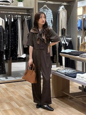 「GLOBAL WORK（グローバルワーク）のアイテム（財布/小物）」を使った、cossyさん（レディース・155cm）の春コーディネート