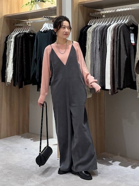 「アイテム（ニット/セーター）」を使った、cossyさん（レディース・155cm・30代）の秋コーディネート