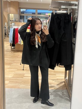 「アイテム（財布/小物）」を使った、cossyさん（レディース・155cm）の冬コーディネート