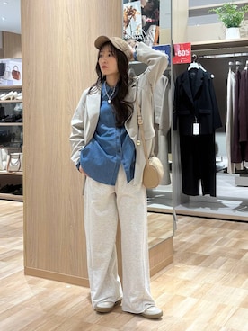 cossyさん（レディース・155cm）の春コーディネート