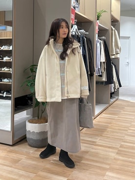 cossyさん（レディース・155cm）の冬コーディネート