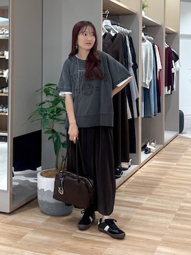 「GLOBAL WORK（グローバルワーク）のアイテム（ワンピース/ドレス）」を使った、cossyさん（レディース・155cm）の夏コーディネート