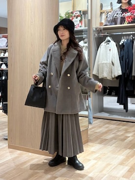 cossyさん(レディース・155cm)の冬コーディネート