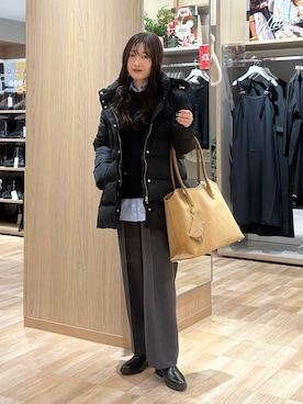 「アイテム（その他シューズ）」を使った、cossyさん（レディース・155cm・30代）の冬コーディネート