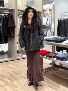 「アイテム（Tシャツ/カットソー）」を使った、cossyさん（レディース・155cm・30代）の秋コーディネート