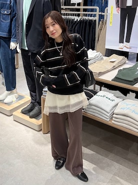 cossyさん（レディース・155cm）の冬コーディネート