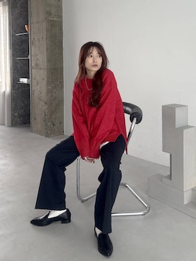 「GLOBAL WORK（グローバルワーク）のアイテム（パンプス）」を使った、cossyさん（レディース・155cm）の秋コーディネート