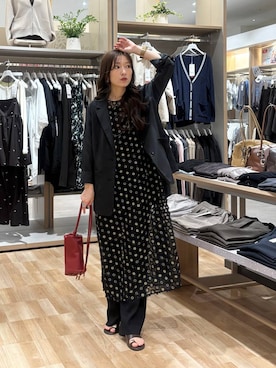 「GLOBAL WORK（グローバルワーク）のアイテム（ジャケット/アウター）」を使った、cossyさん（レディース・155cm）の春コーディネート