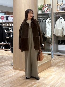 cossyさん（レディース・155cm）の冬コーディネート