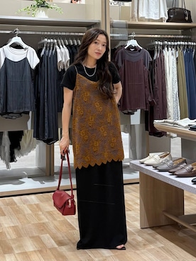 「GLOBAL WORK（グローバルワーク）のアイテム」を使った、cossyさん（レディース・155cm）の夏コーディネート