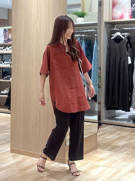 「アイテム（キャミソール）」を使った、cossyさん（レディース・155cm・30代）の夏コーディネート