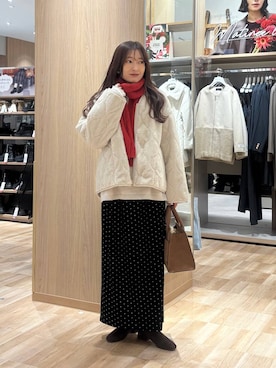 cossyさん（レディース・155cm）の冬コーディネート