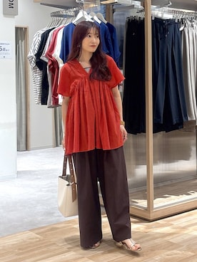 「アイテム（パンツ）」を使った、cossyさん（レディース・155cm・30代）の夏コーディネート