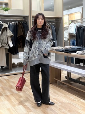 「アイテム（バレエシューズ）」を使った、cossyさん（レディース・155cm・30代）の秋コーディネート