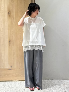 「リラックス」｜cl_shinoさん（レディース・159cm）の春コーディネート