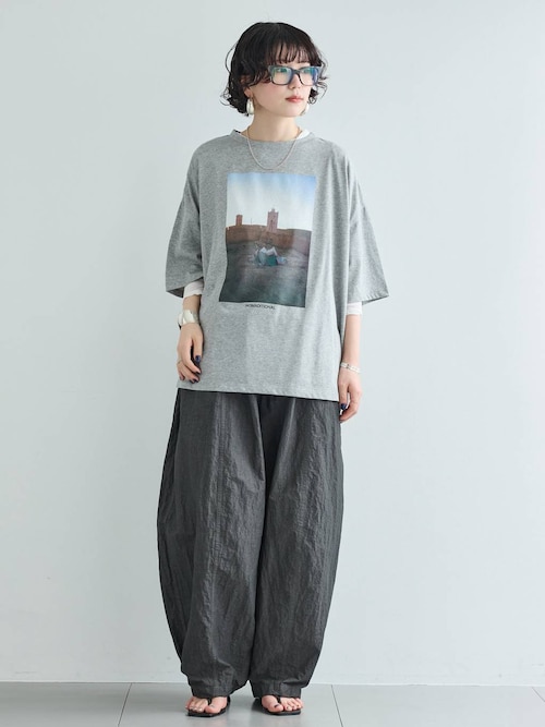 Curensology(カレンソロジー)/ノマディショナルオーバーTシャツ(T Curensology(カレンソロジー)/ノマディショナルオーバーTシャツ(T