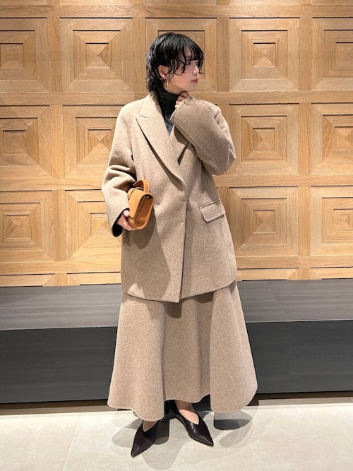 カレンソロジー　CSG ゴールド スモールオーバルピアス　フープ ピアス　美品 Curensology(カレンソロジー)/＜CSG＞スモールオーバルピアス