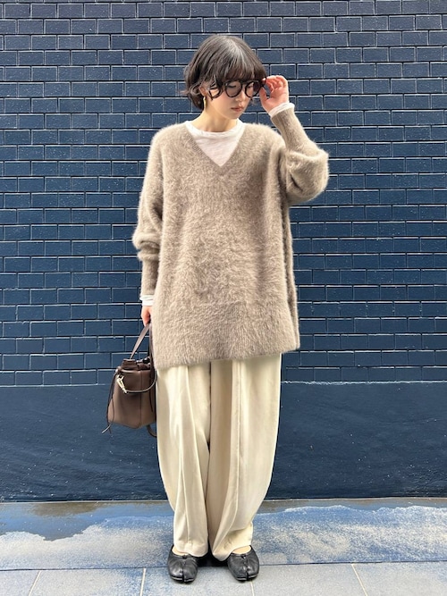 Curensology(カレンソロジー)/ダブルクロスドロストパンツ