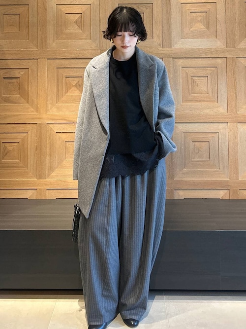 Curensology(カレンソロジー)/ウールストレッチドロストパンツ（その他