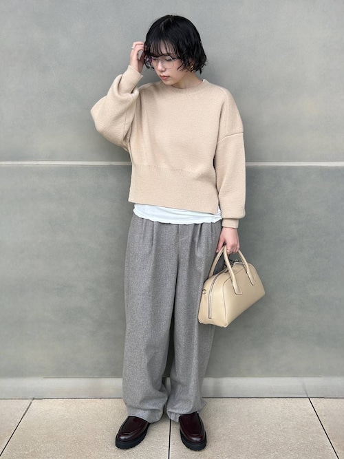 Curensology(カレンソロジー)/＜C.S.G＞ウールジップニットプル