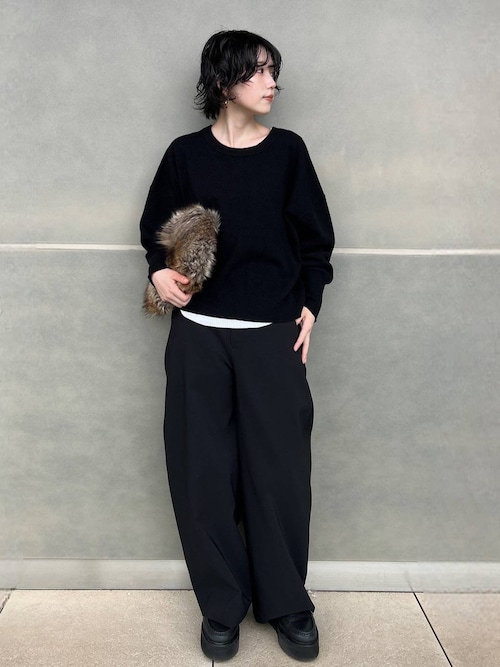 セール】Curensology(カレンソロジー)/バックレースニットプルオーバー