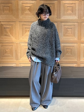 「アイテム（ピアス（両耳用））」を使った、cl_shinoさん（レディース・159cm）の秋コーディネート