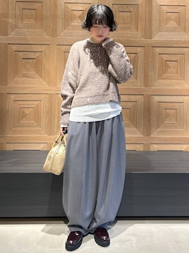 cl_shinoさん（レディース・159cm）の冬コーディネート