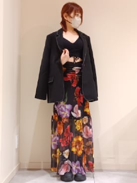 Desigual 北九州STAFFさん(レディース・159cm)の春コーディネート