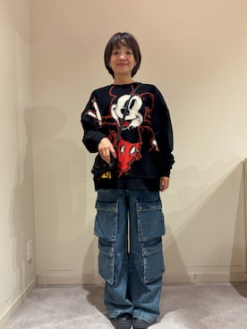 Desigual 北九州STAFFさん(レディース・155cm)の秋コーディネート